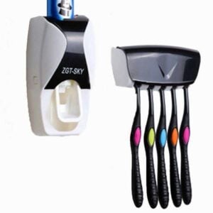 Porta  Cepillo + Dispensador de Pasta Dental