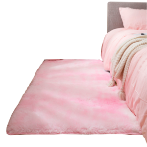 Alfombras Peluche Rosado Light 2metros x 140cm