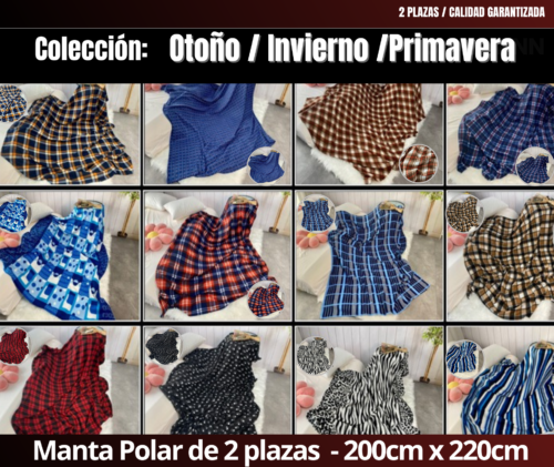 manta polar colores manta polar colores