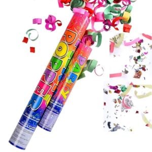 Bombardas confeti para fiestas