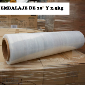 Embalaje Transparente 20" de 2kg