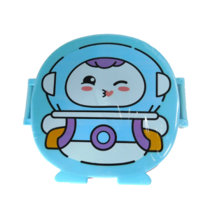 Táper escolar kawaii animado 18x16x8cm