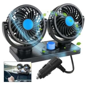 Ventilador de Carro 2 cabezales