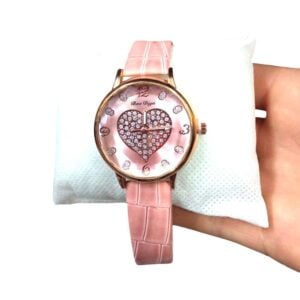 Set de Reloj + Collar  Diseño Corazón