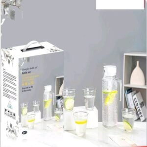 Set de Jarra con 4 vasos 1000ml