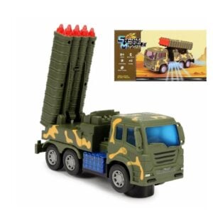 CAMION MILITAR DE JUGUETE LANZA PORTA MISIL