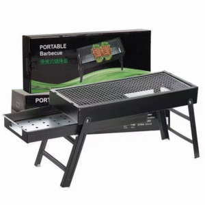 Parrilla Portátil Plegable – Modelo Desktop BBQ