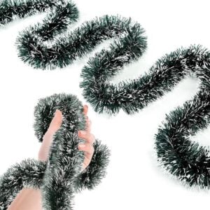 Guirnaldas navideñas de 270cm x 9cm Jaspeadas