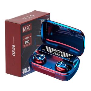 Audifono Bluetooth TWS M20 Negro