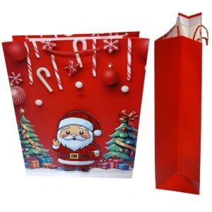 Bolsa de regalo navideñas envoltura de navidad
