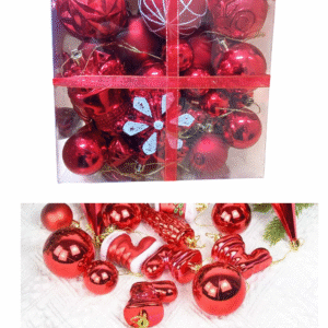 Set de adornos de bolas navideñas set de 30 pcs
