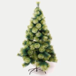 Arbol navideño de 180 Alto y 610 Ramas Puntas doradas
