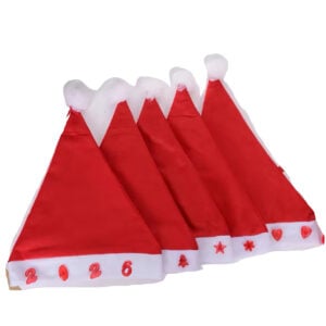 Gorros navideños con luces