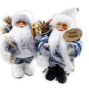 Papa Noel Santa decorativo 30cm Rojo