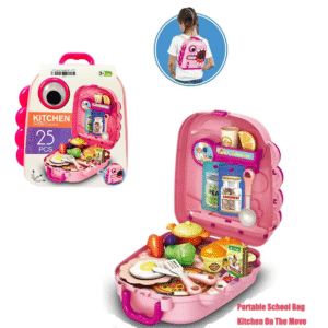 Mochila infantil kit de utensilios de cocina 25 PCS
