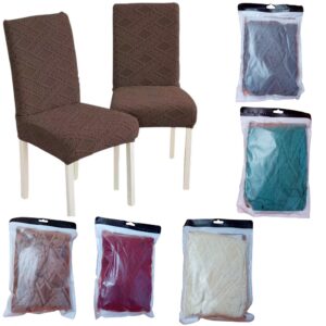 Set de 8 fundas para sillas Tela Gruesa