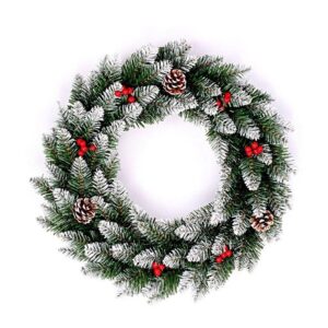 Corona navideña 40cm x 80cm