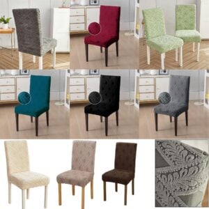 Set de 6 fundas para sillas - HOJAS