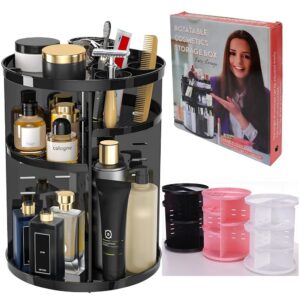 Organizador de maquillaje giratorio