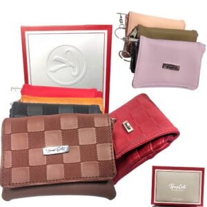 RENZO COSTA-MONEDERO CASUAL CON COMPARTIMIENTOS PARA TARJETAS