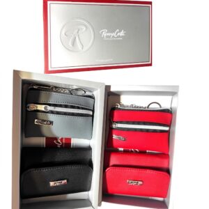 RENZO COSTA-MONEDERO Y TARJETERO SET DE 2