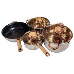 Juego de 7 pcs ollas - Grandes