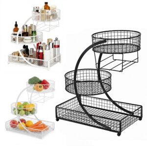 Organizador de mesa 3 Niveles multiuso - CON PARRILLA