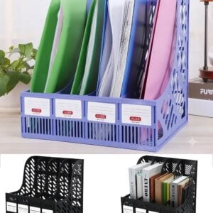 Organizador de escritorio porta documentos 4 divisiones