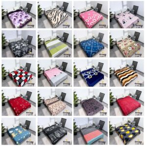 COLCHA TERCIOPELO ESTAMPADA 800 G