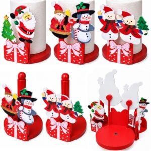 Porta Rollo de Papel Toalla Navideño
