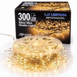 Luces hada  en Ambar - Alambre Flexible 300led de 10 Metros