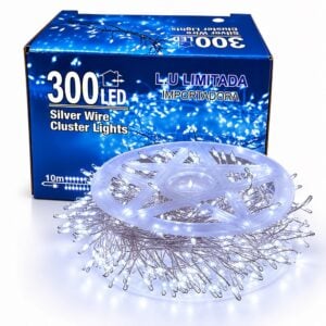 Luces hada  en Blanco - Alambre Flexible 300led de 10 Metros