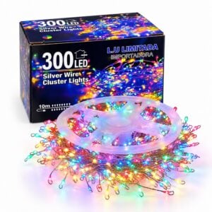 Luces hada  en multicolor - Alambre Flexible 300led de 10 Metros