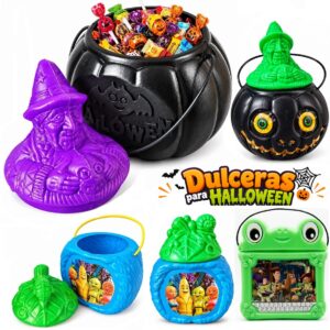 Dulceras de Halloween Futrinovelas, Calabazas y Sapitos